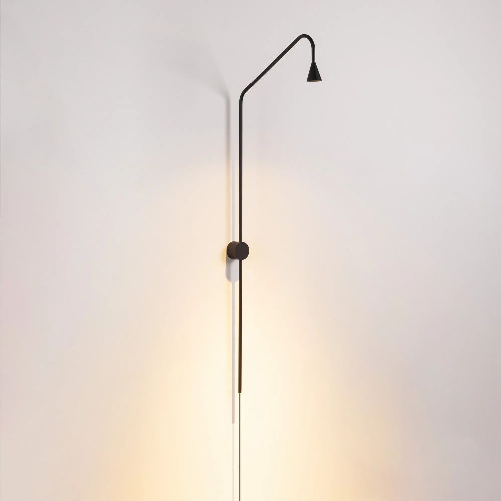 Светильник SP-RINAR-WALL-5W Warm3000 (BK, 36 deg, 230V) (Arlight, IP20 Металл, 5 лет) 059589