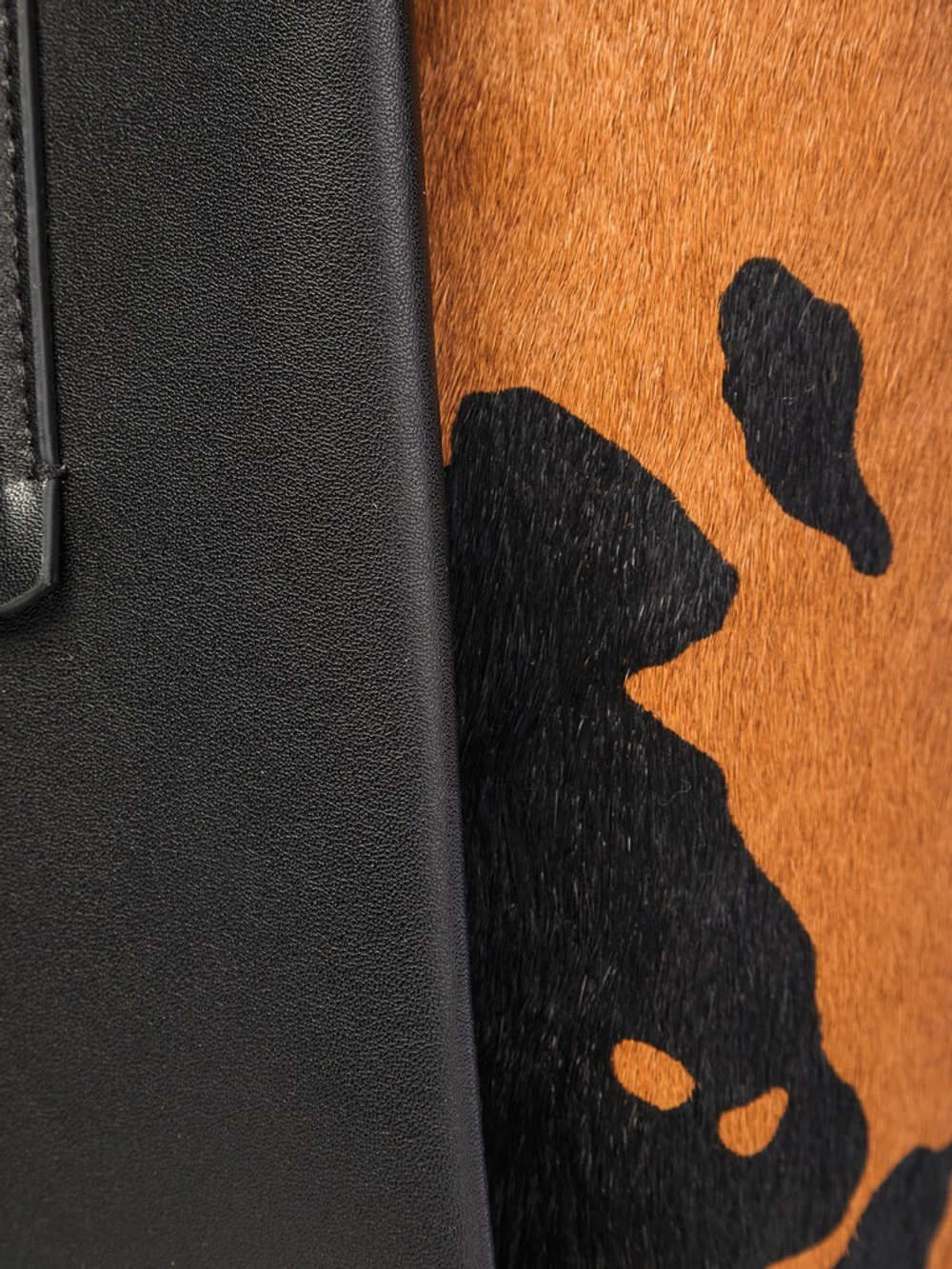 Сумка ELEGANZZA Z9266-8675, черный/рыжий