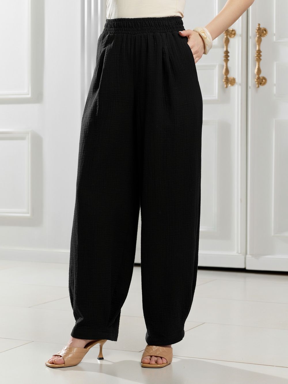 Брюки женские Асель-3 Виотекс ЧЁРНЫЙ