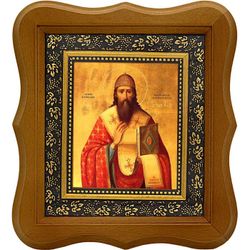 Кирилл Александрийский Святитель. Икона на холсте.