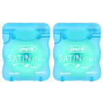 Oral-B, Complete, SATINfloss, мята, 2 шт. В упаковке, 50 м (54,6 ярда)