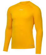 Джемпер компрессионный утепленный CAMP PerFormDRY Baselayer Top Warm, желтый