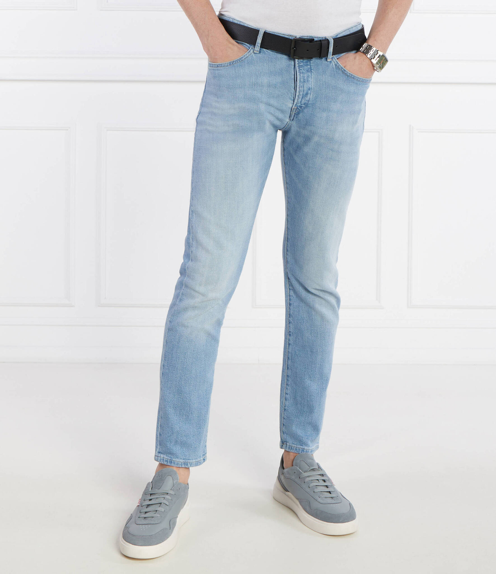 Джинсы Delaware3 BOSS BLACK - голубой(50513692)