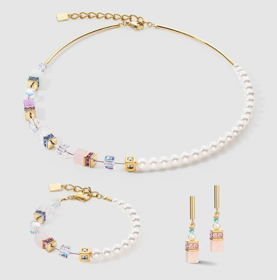 Серьги Coeur de Lion Multicolour-Pastel 5086/21-1522