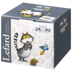 КРУЖКА LEFARD "СЧАСТЬЕ ЕСТЬ" 400 МЛ