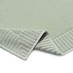 Коврик для ванной с фактурным бортиком мятного цвета из коллекции essential, 50x80 см
