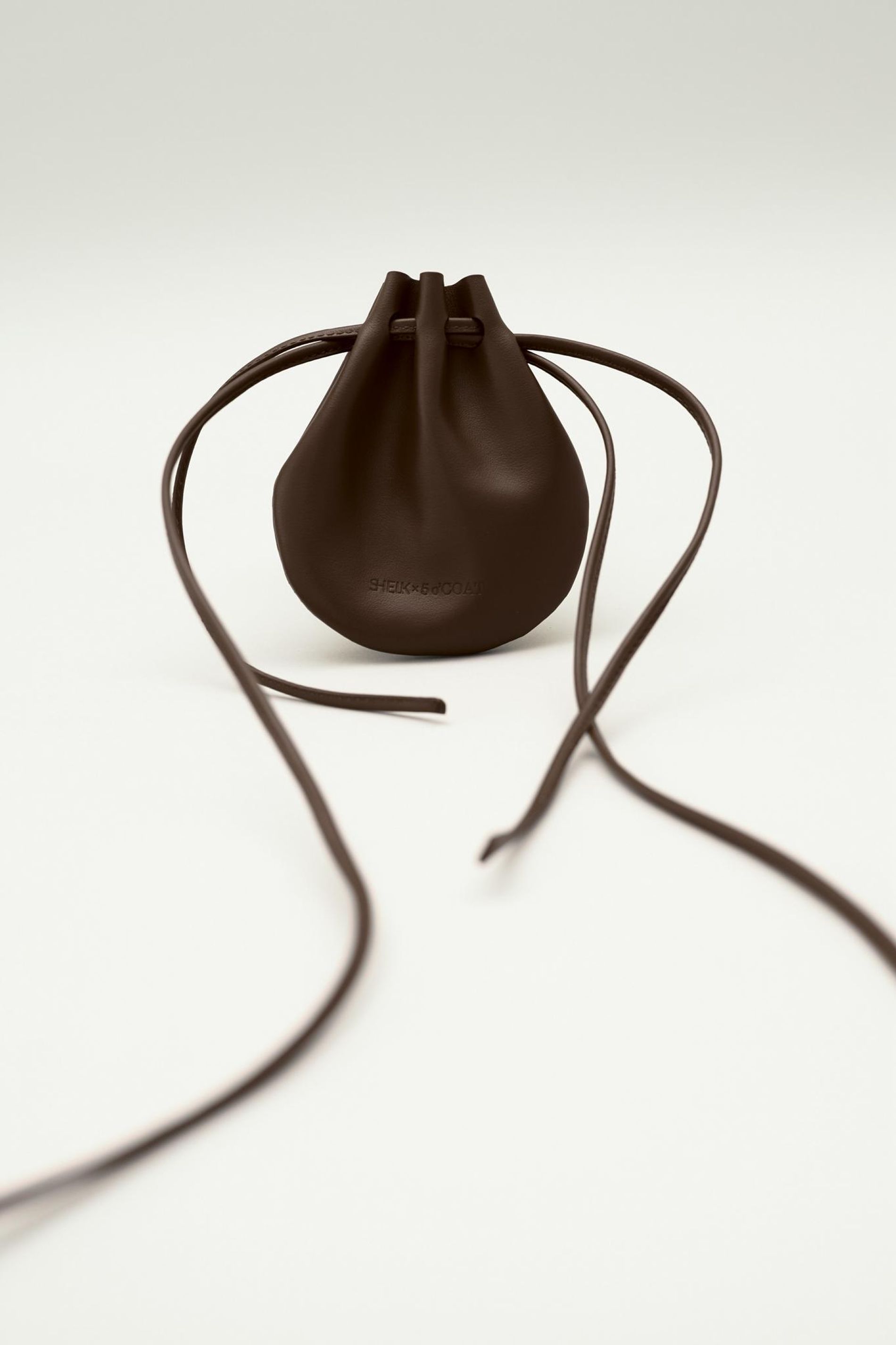 5 OʼCOAT×SHELK МЕШОЧЕК DARK BEIGE