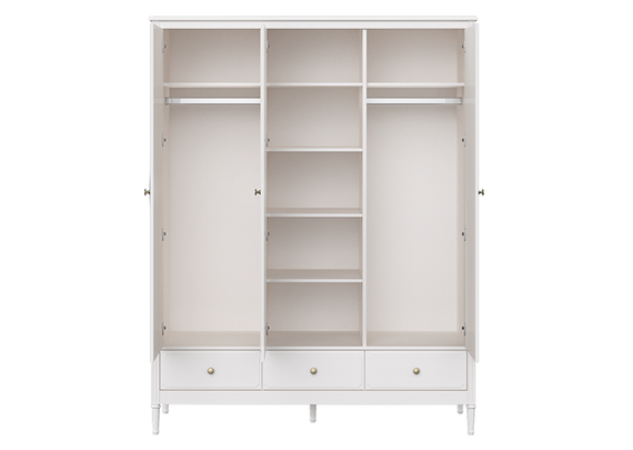 Шкаф Elit 3-х створчатый (белый)