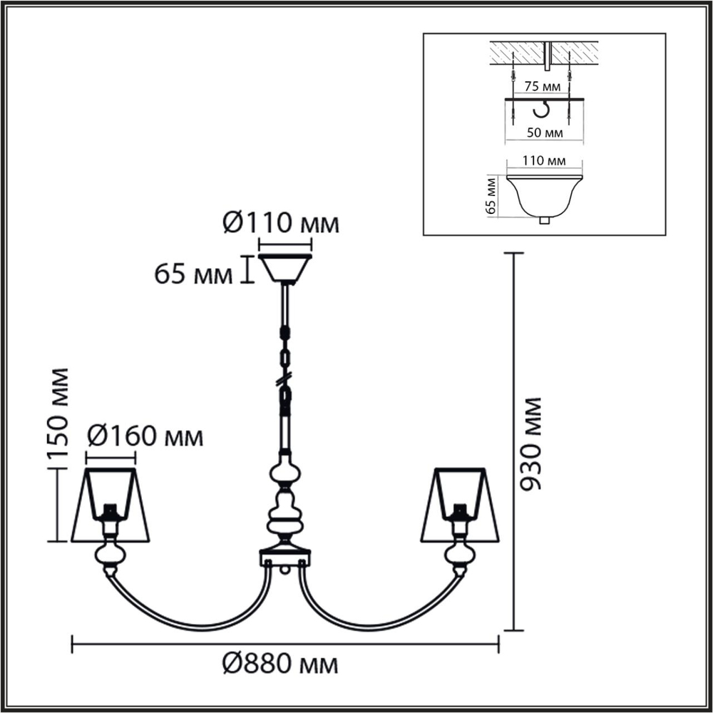 8283/8 CLASSI LN26 052 никель/белый, металл/керамика/текстиль Люстра Е14 8*40W 220V KENTUKI