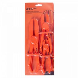 AFFIX (AF10960104) Зажимы для шлангов пластиковые 15-60 мм, 3 предмета