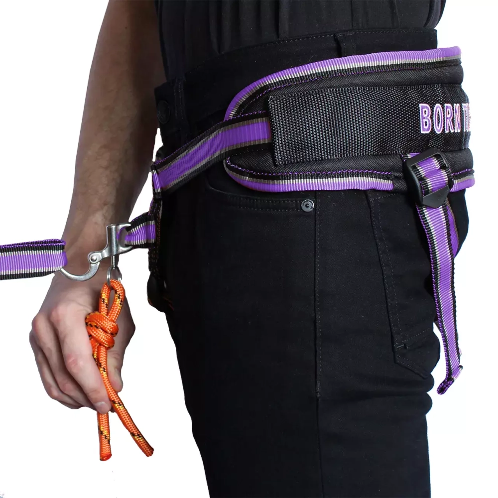 Пояс для каникросса в комплекте с потягом White Wolf серия Спорт