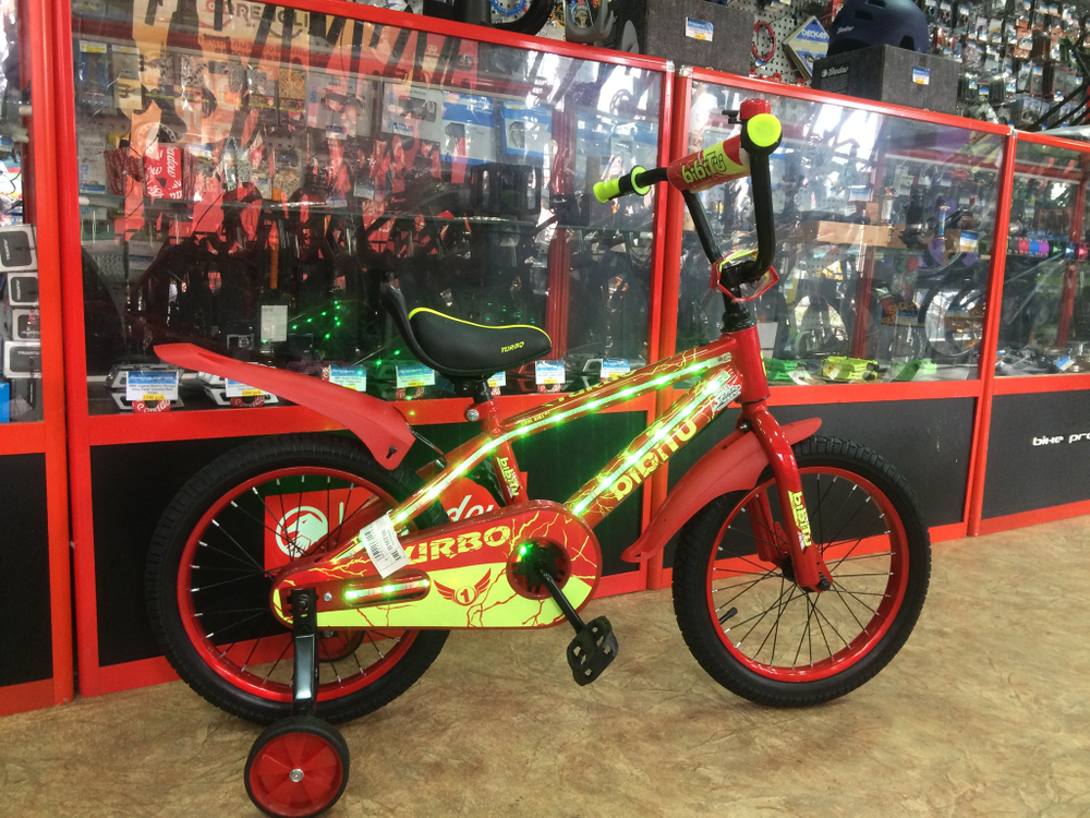 Велосипед 20" BIBITU TURBO, красный