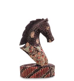 Decor and Gift 10-013-02 Фигурка «Лошадь» (батик, о.Ява) сред 20 см