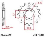 Звезда JTF1907.14