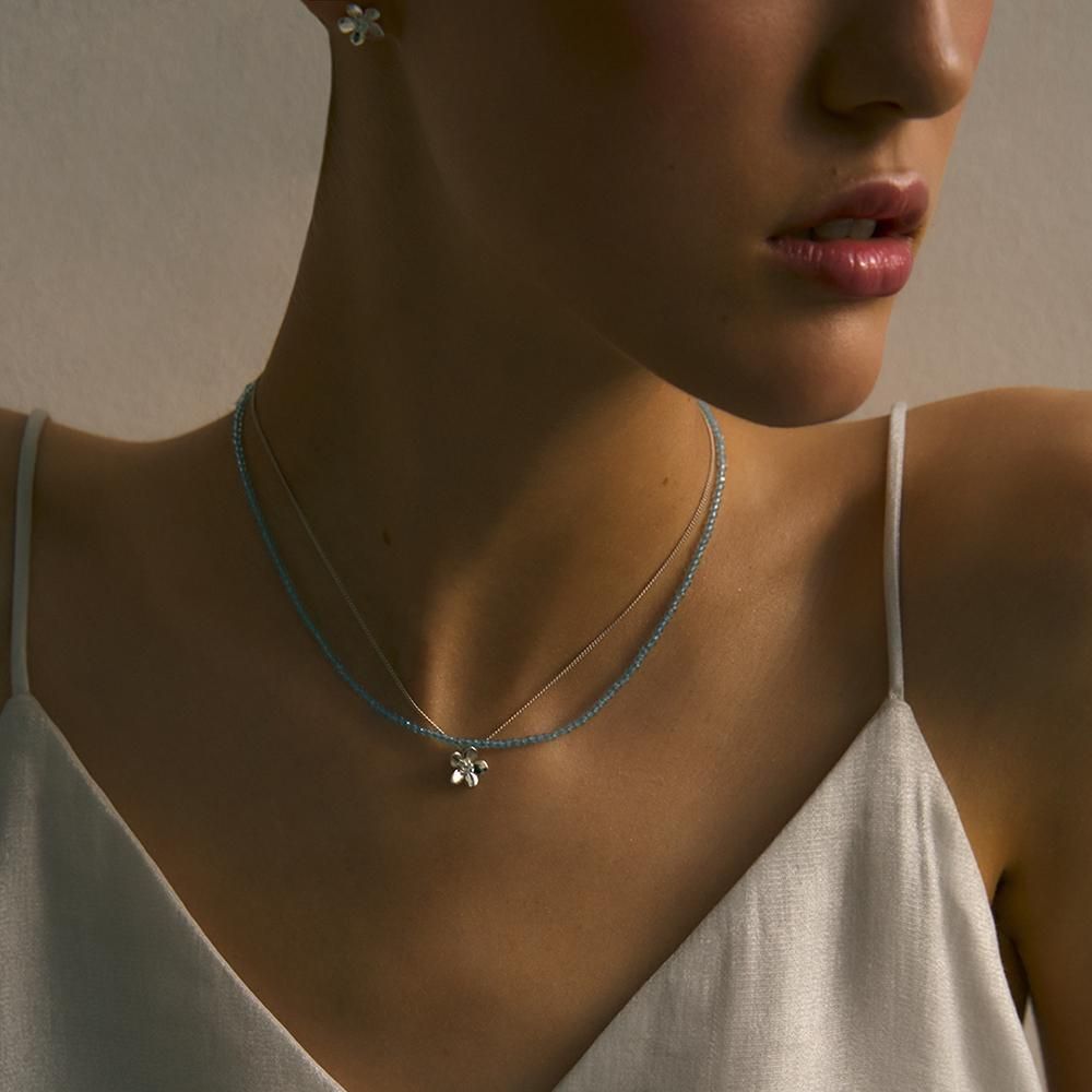 Чокер Flower Forget Me Not