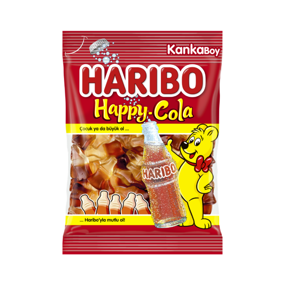 Счастливый Кола 80 г (5 штук) - HARIBO