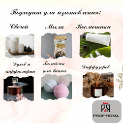 Prof-Royal отдушка парфюмерная Gumino для свечей, мыла и диффузоров, 100 мл
