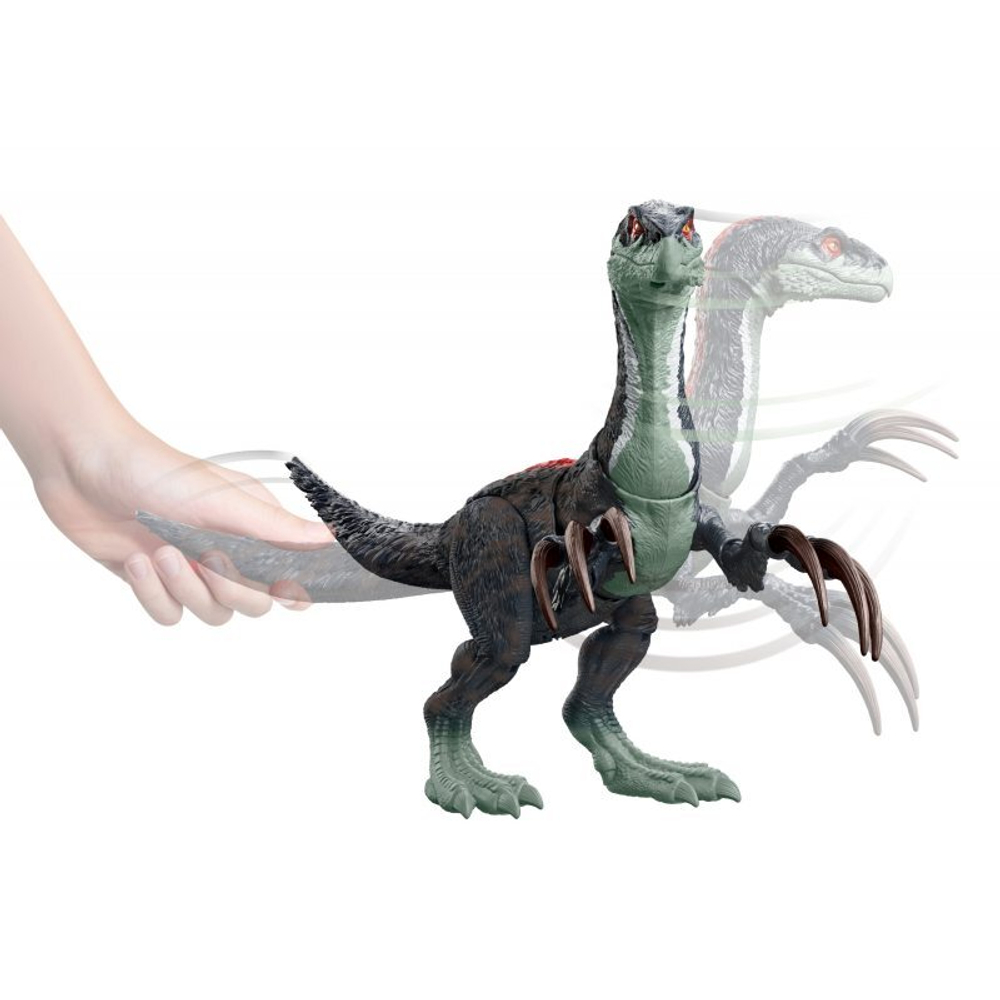 Jurassic World - Атака динозавров Therizinosaurus Megacons со звуком GWD65