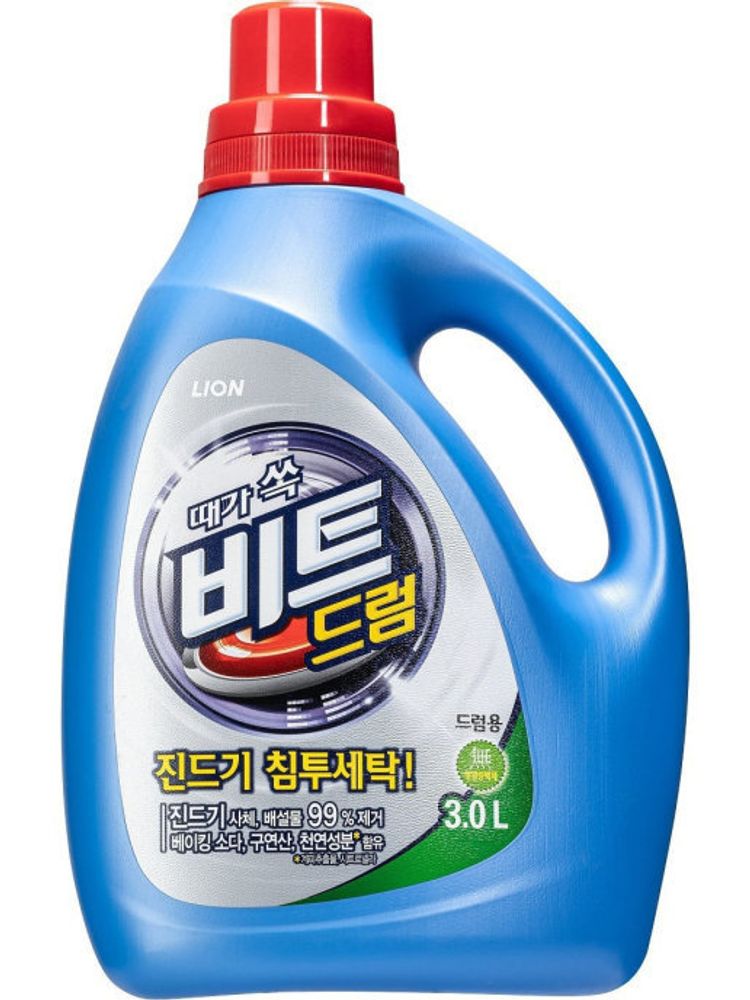 Гель для стирки CJ Lion Beat Drum,  3 л