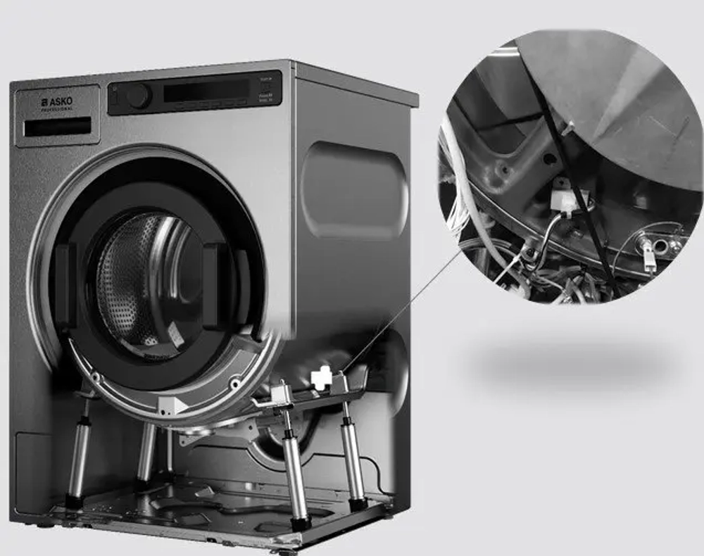 Профессиональная стиральная машина Asko WMC8944VB.T фото 14
