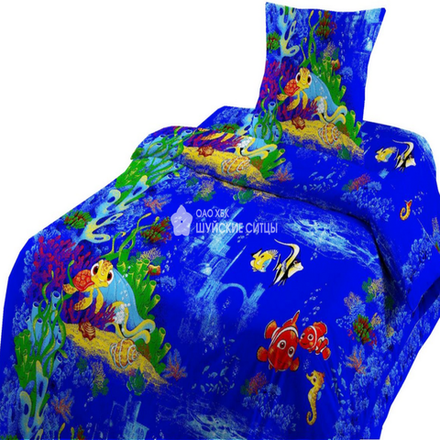 Комплект постельного белья "П37. НЕМО", бязь Премиум Шуя, 100% хлопок.
