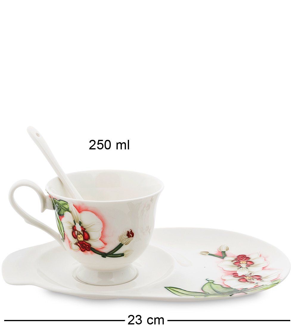 Pavone JS-41 Чайная пара «Королевская орхидея»