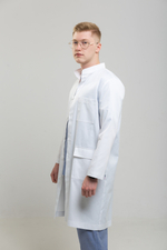 Халат со стойкой