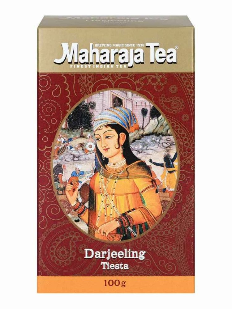 Чай чёрный Maharaja Tea Darjeeling Tiesta 100 г 2 шт