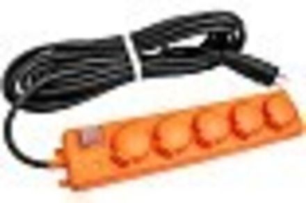 Удлинитель "UNIVersal" У10-026 IP-44 КГ 3*1,5 5гн. з/к, выключатель с индикацией 30м