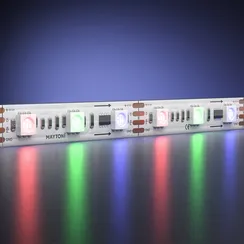 Светодиодная лента 12В 5050 14,4Вт/м 5м IP 68 Адресная (SPI) Цветная (RGB) 201245 Led Strip 201245