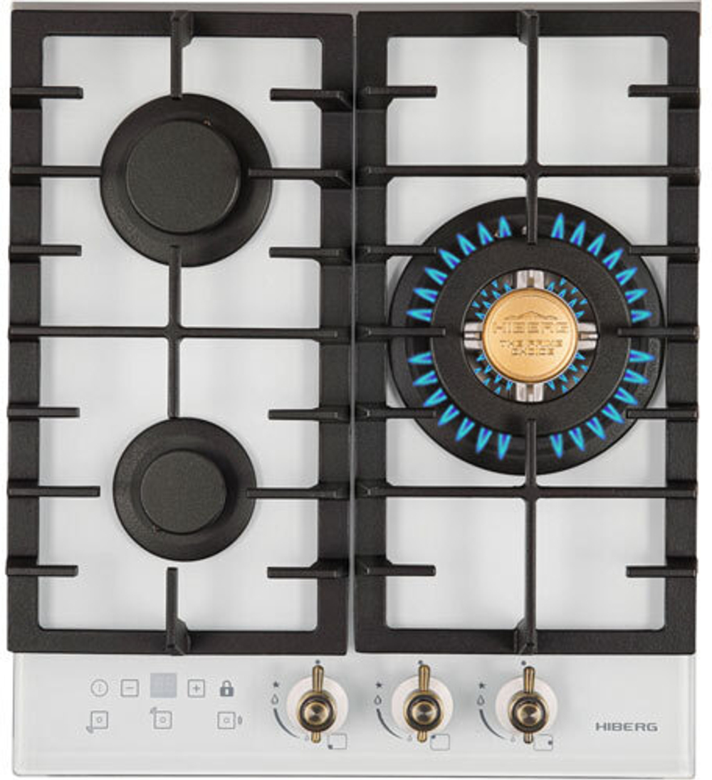 Газовая варочная панель Hiberg VM 4535 W