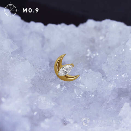 Moonbeam Marquise Crystal PVD Yellow