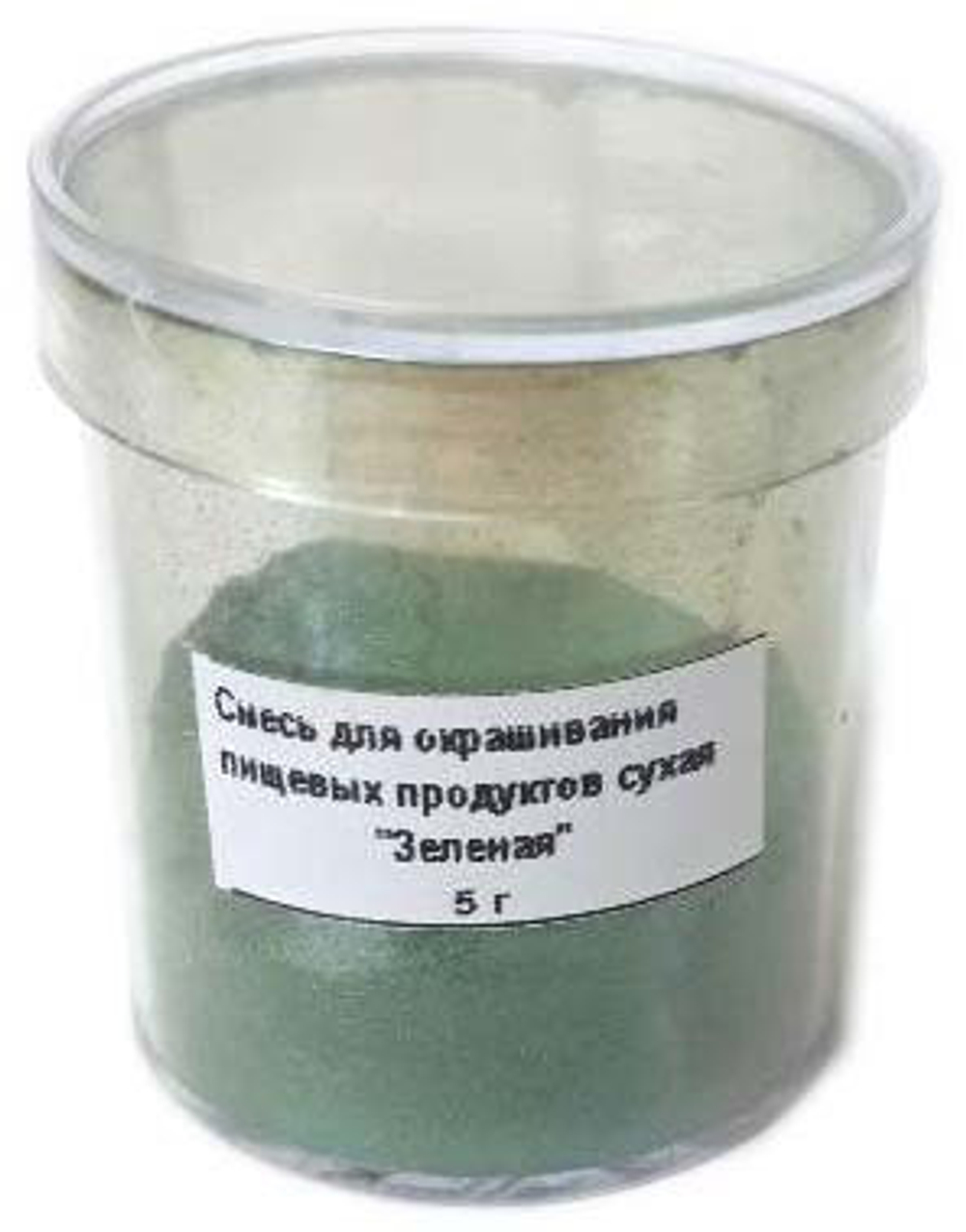 Пищевой блеск ЗЕЛЕНЫЙ 5 г (Top Decor)