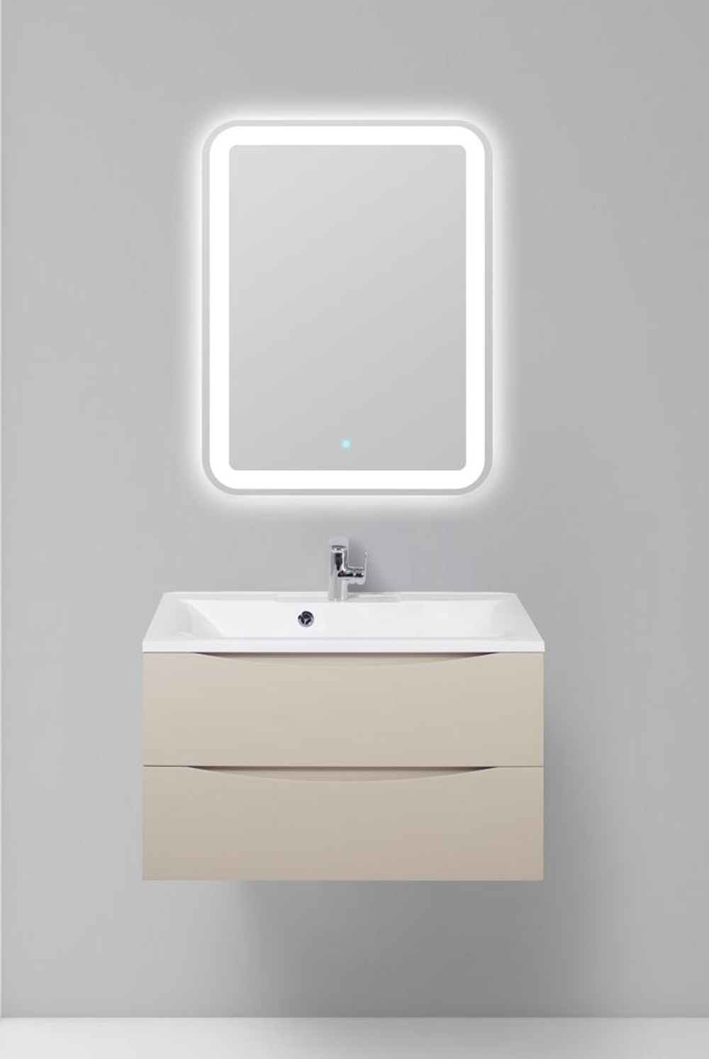 Тумба подвесная с раковиной BelBagno MARINO-1000-2C-SO-CO-P