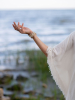 Накидка короткая с бахромой Tribal