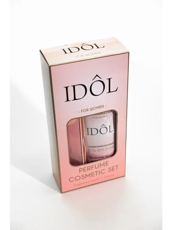 Подарочный набор женский IDOL pour femme, гель для душа 250 мл, парфюмерная вода 30 мл