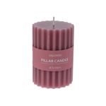 Свеча столбик восковая 7*10 см, в ассортименте 4 цвета