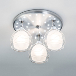 Citilux Самба CL158132 Люстра с поворотными плафонами Алюминий Хром