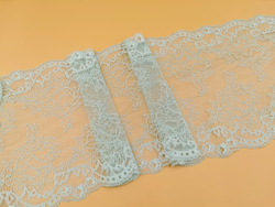 Эластичное кружево, ОПТ, 21 см, мята (Арт: EK-2546), м