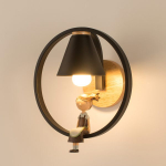 Настенный светильник Home Light Астерия MMD-LED B138-1-1xE27 черный