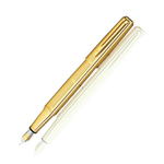 Перьевая ручка Waterman Exception Solid Gold, цвет: Gold (золото),  перо: M, перо: золото 18К