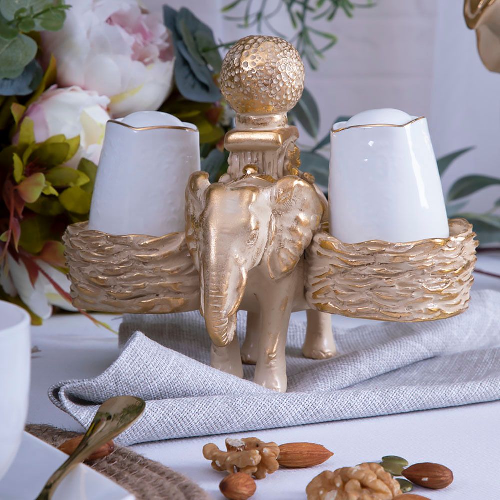 Подставка под специи Слон Спайс Айвори