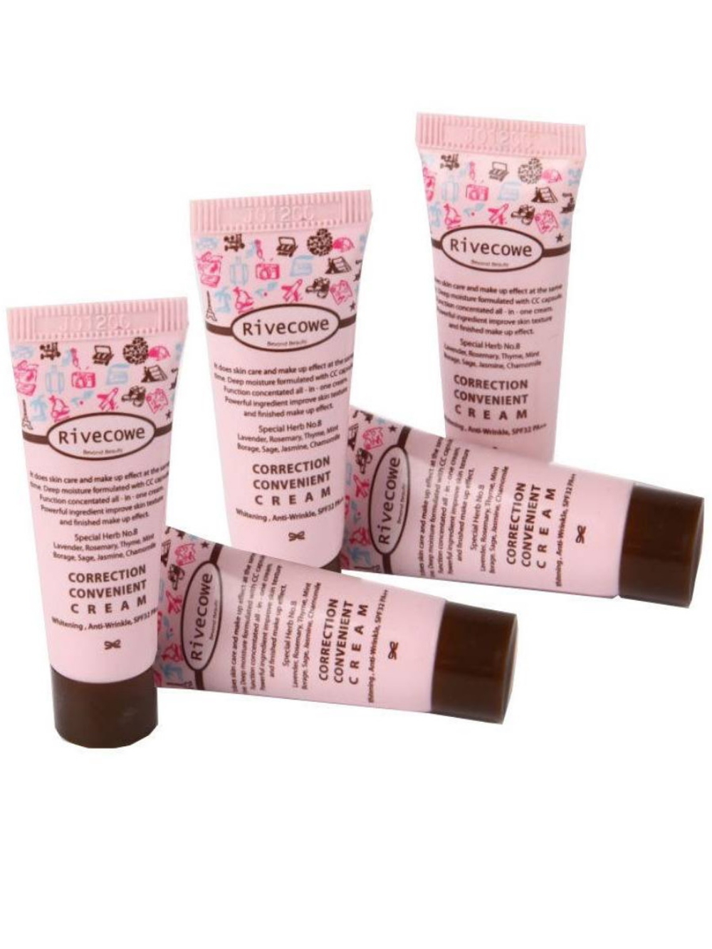 Увлажняющий СС крем RIVECOWE Correction Convenient Cream