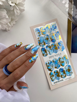 IBDI Пленки для маникюра 21 Blue magic