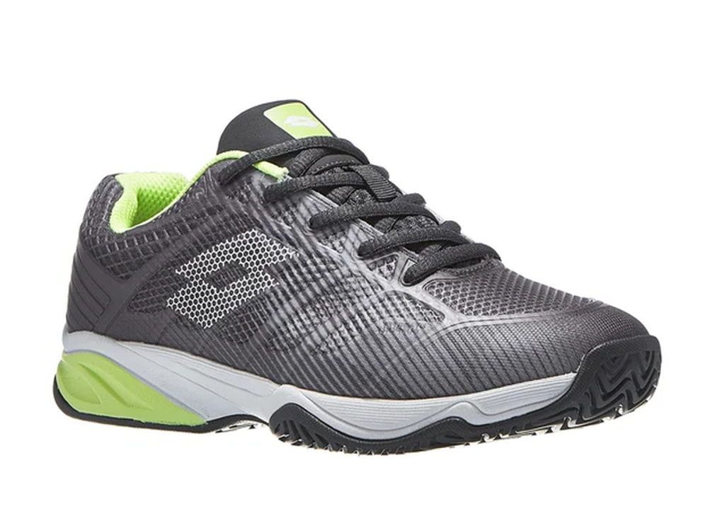 детские Кроссовки теннисные Lotto Mirage 300 III ALR - asphalt/all white