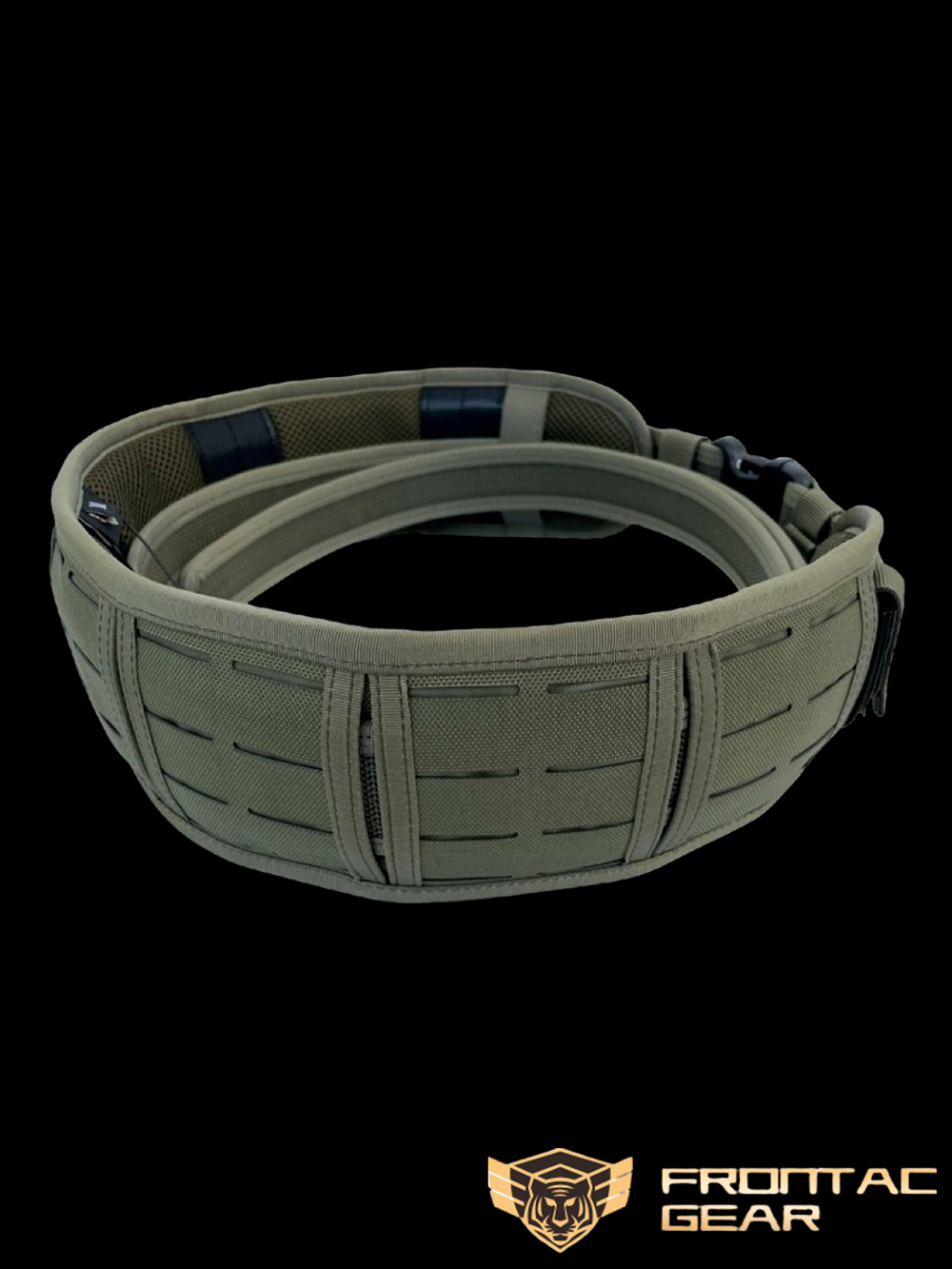 Пояс тактический Frontac Gear Laser-Cut Style Slim Belt (FG-BT-B002-RG). Олива