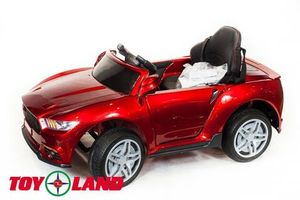 Детский электромобиль Toyland Ford Mustang красный