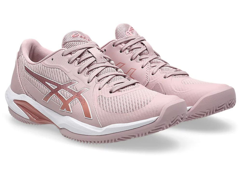 Женские теннисные кроссовки Asics Solution Swift FF 2 Clay - morganite/rose rouge