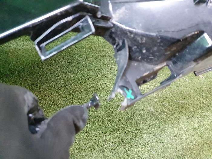 Бампер передний Lexus RX 4 (2015-2019)