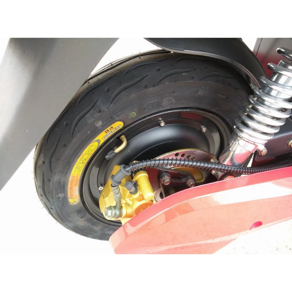 Электроскутер GreenCamel Трофи, 60V 1500W R10 Красный